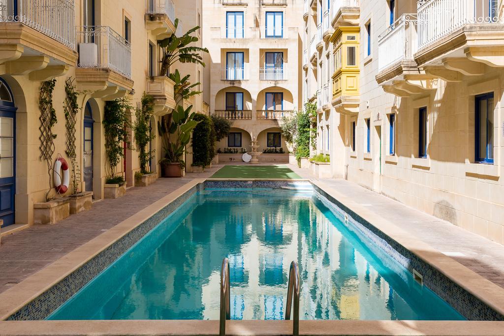 Seaview Luxury Penthouse With Shared Swimming Pool Leilighet Għajnsielem Eksteriør bilde